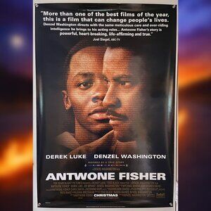 ANTWONE FISHER (2002) - ORIGINAL DOUBLE SIDED MOVIE POSTER